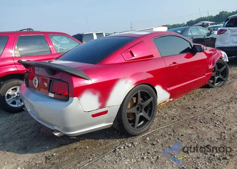 2008 Ford Mustang Gt Deluxe/Gt Premium из США, поврежденный, VIN 1ZVHT82H485128653